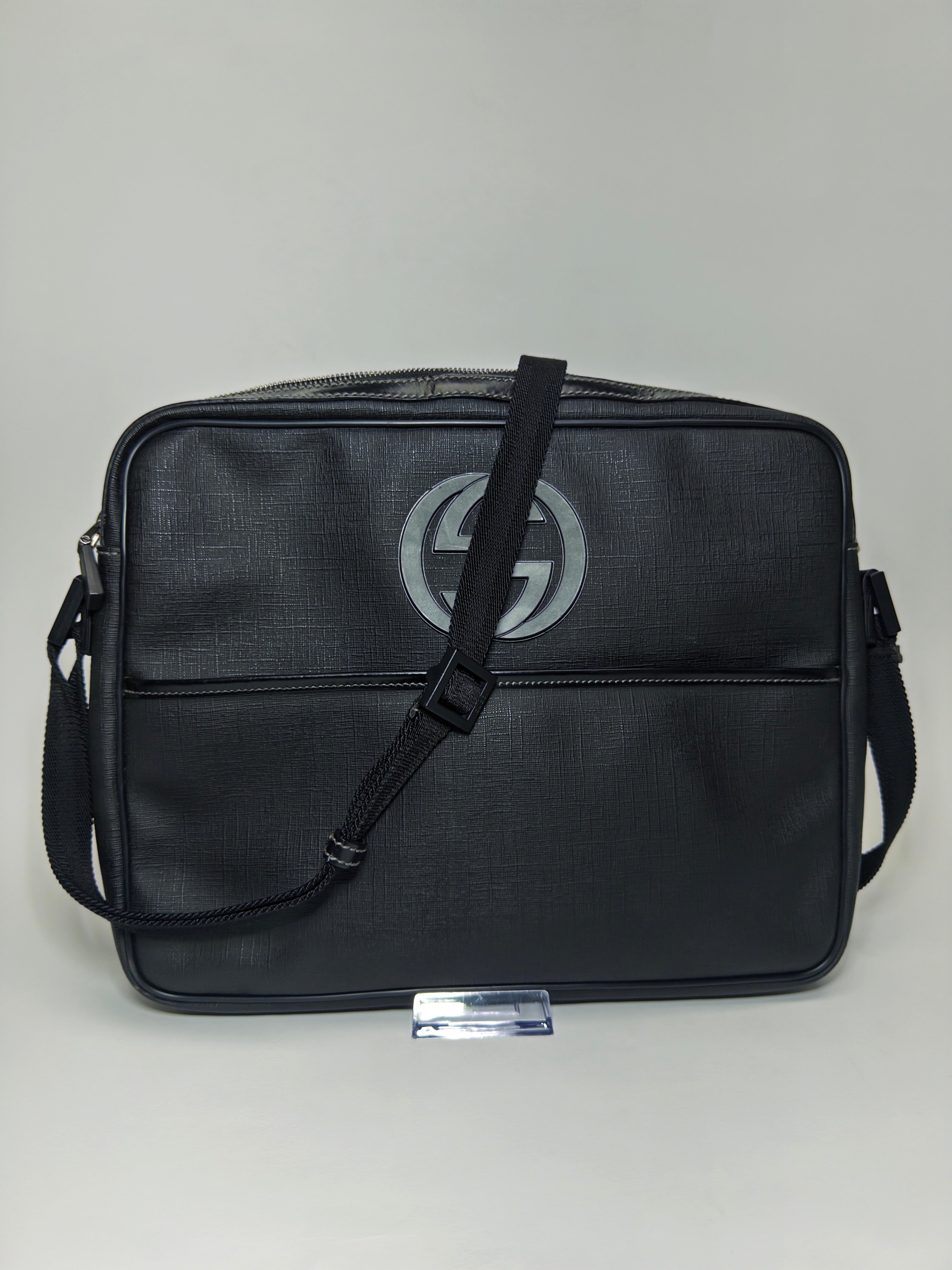 Gucci Interlocking GG Canvas Messenger Bag