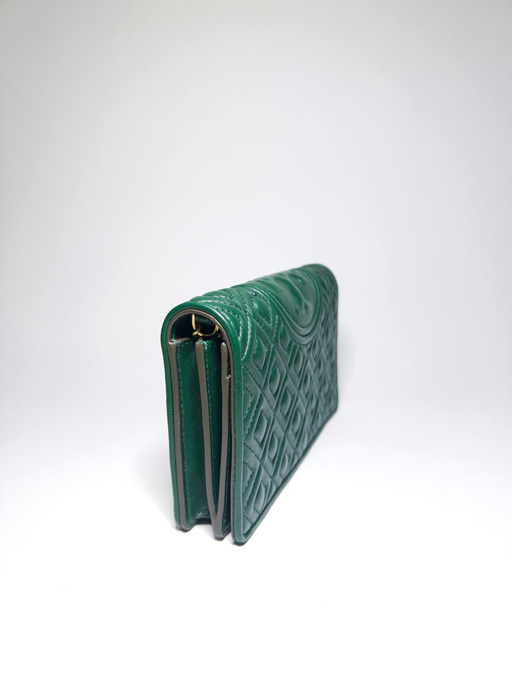 Tory Burch Fleming Wallet Crossbody Bag