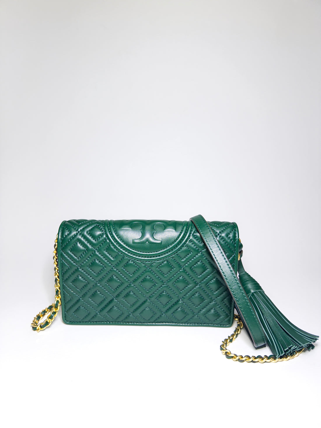 Tory Burch Fleming Wallet Crossbody Bag