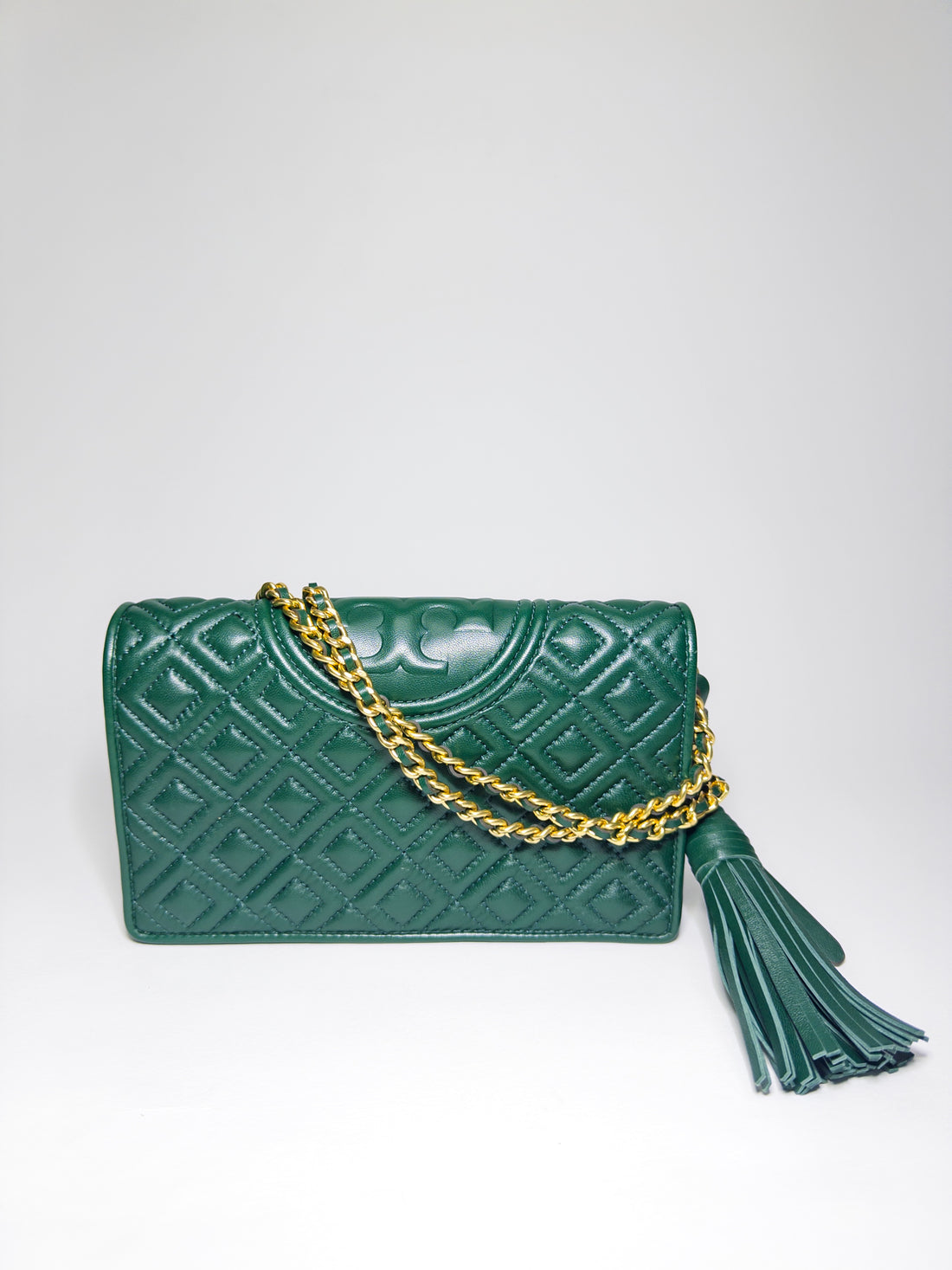 Tory Burch Fleming Wallet Crossbody Bag