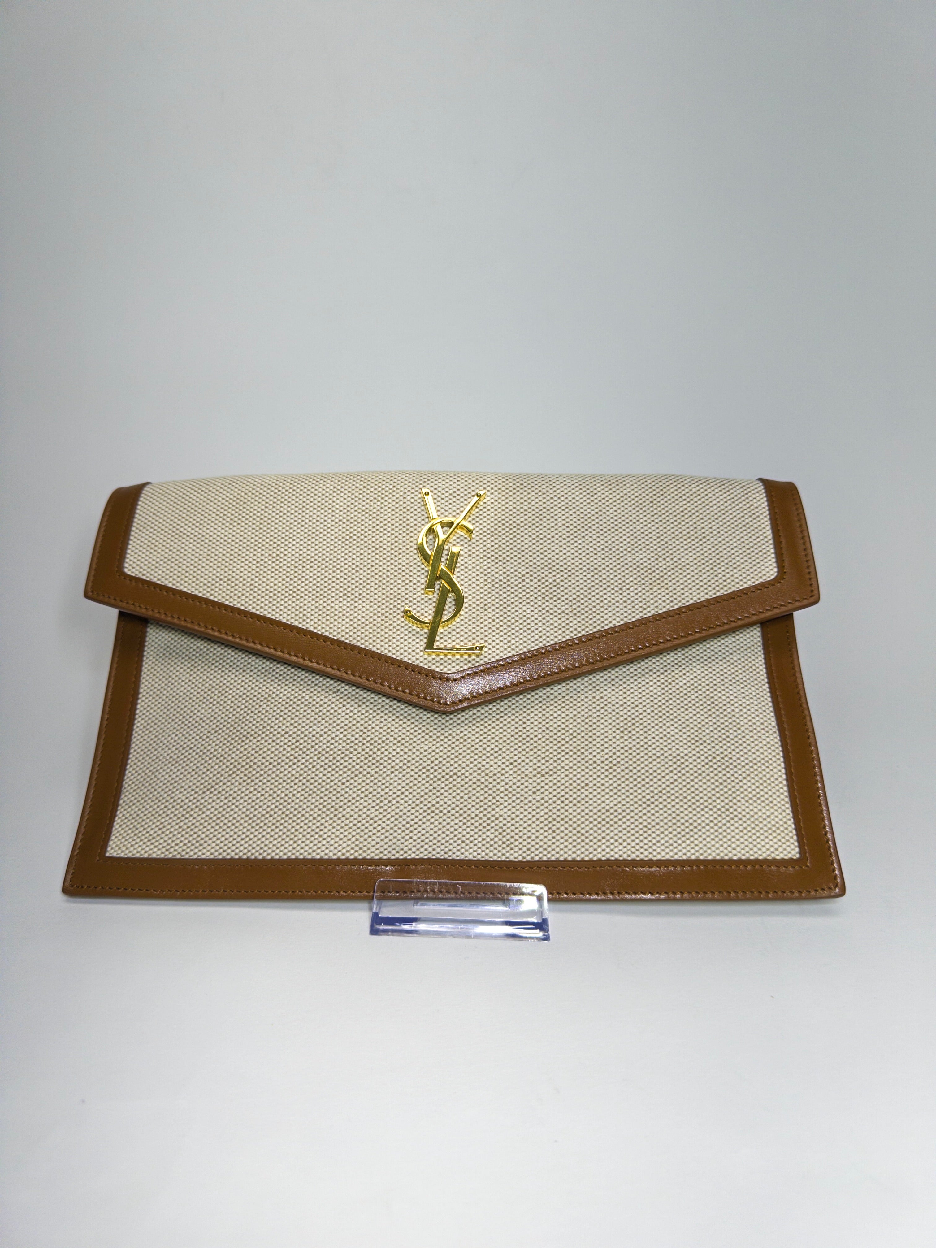 Saint Laurent Uptown Canvas Pouch