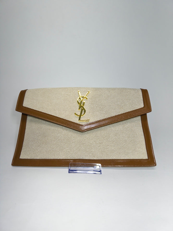 Saint Laurent Uptown Canvas Pouch