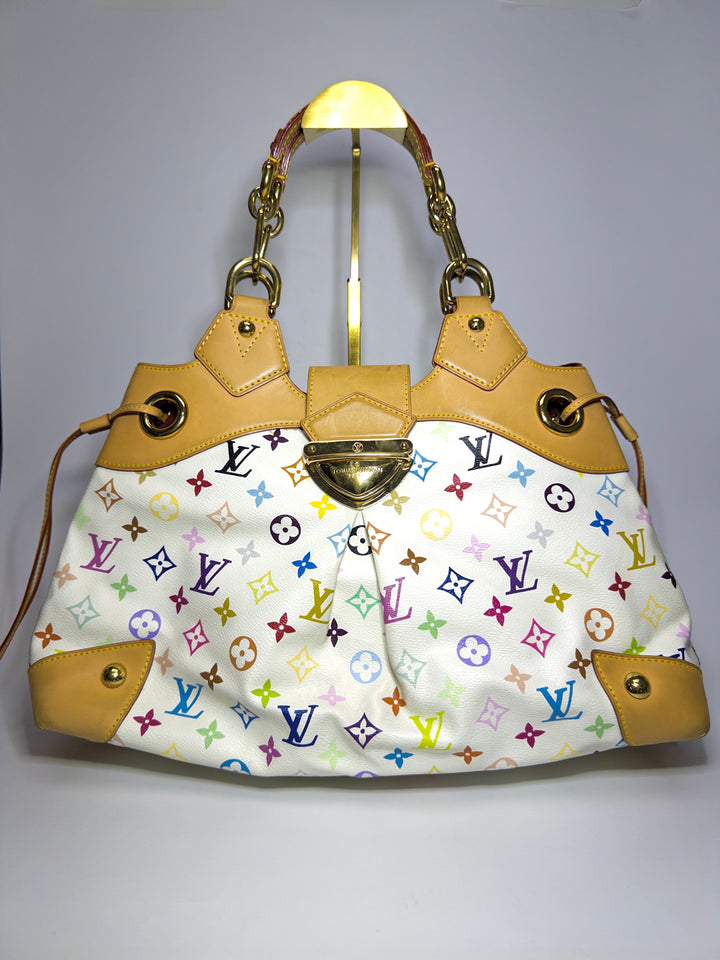 Louis Vuitton White Monogram Multicolor Ursula Bag