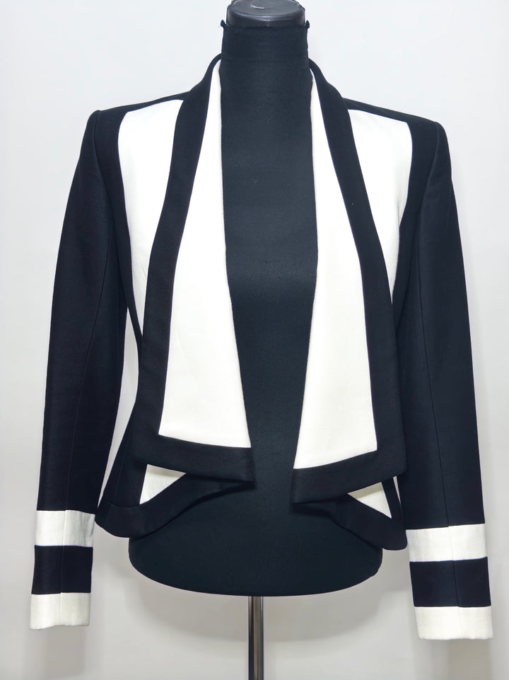Balmain Black and White Jacket