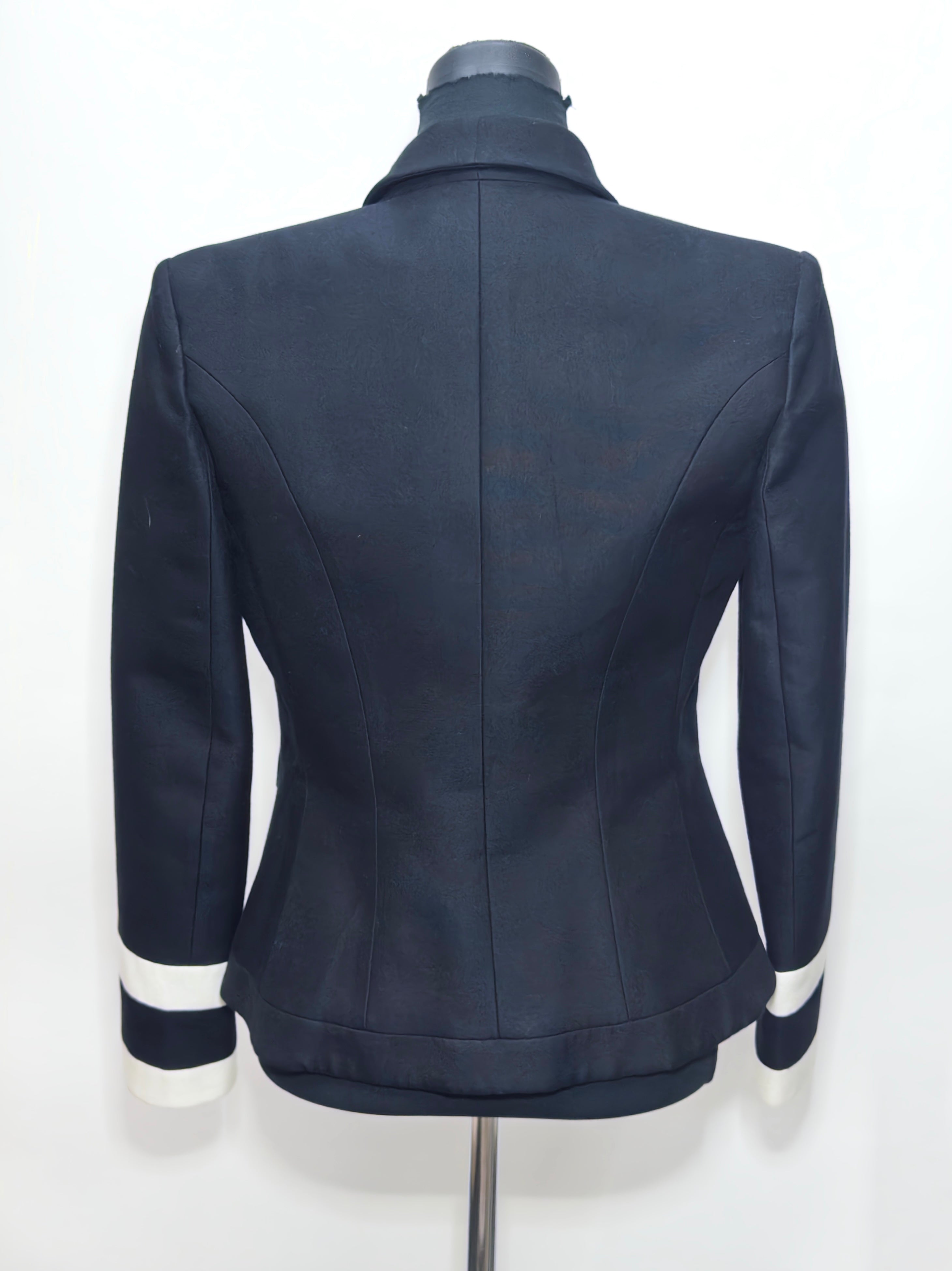 Balmain Black and White Jacket