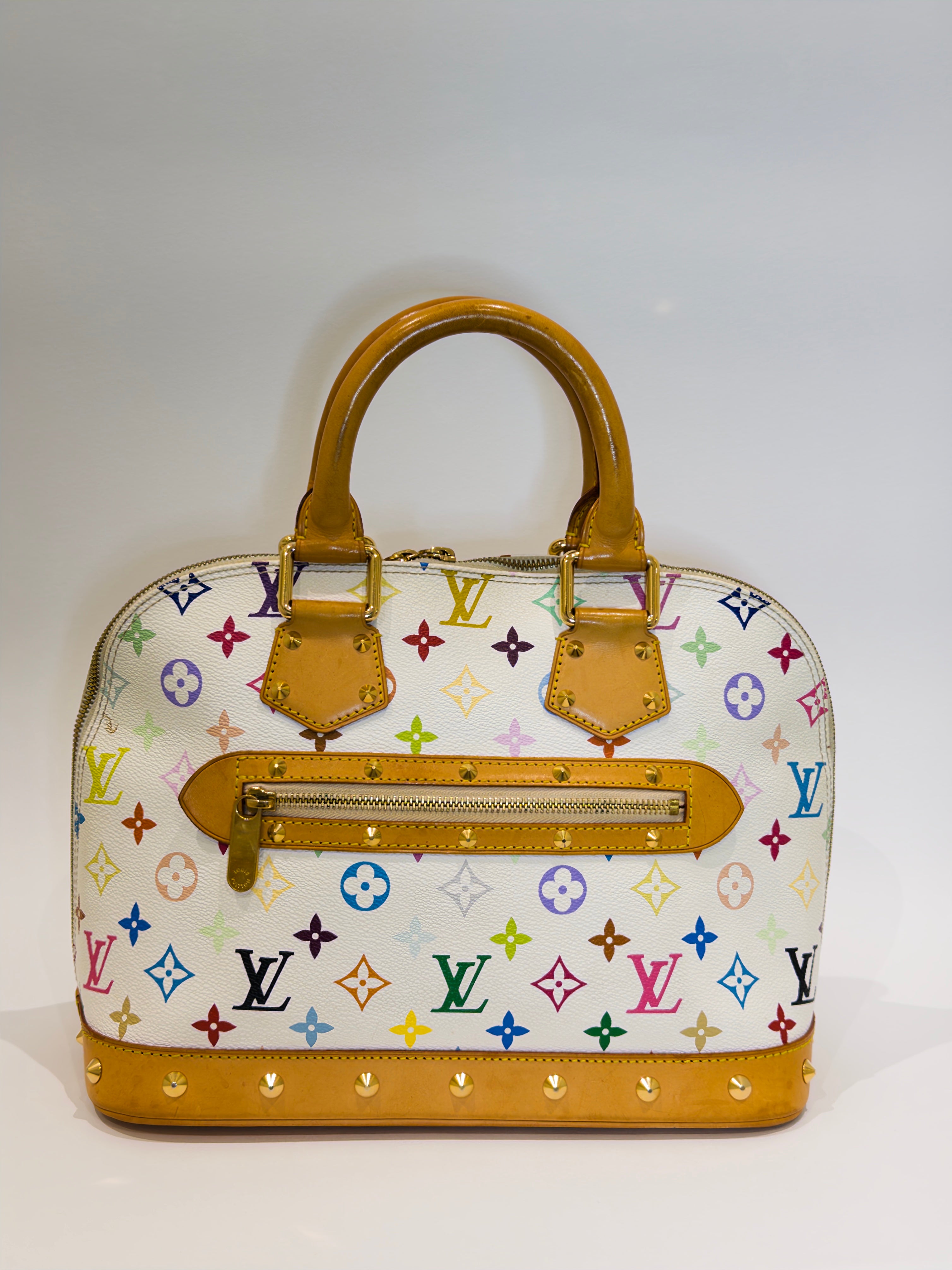 Louis Vuitton x Takashi Murakami Alma Top Handle