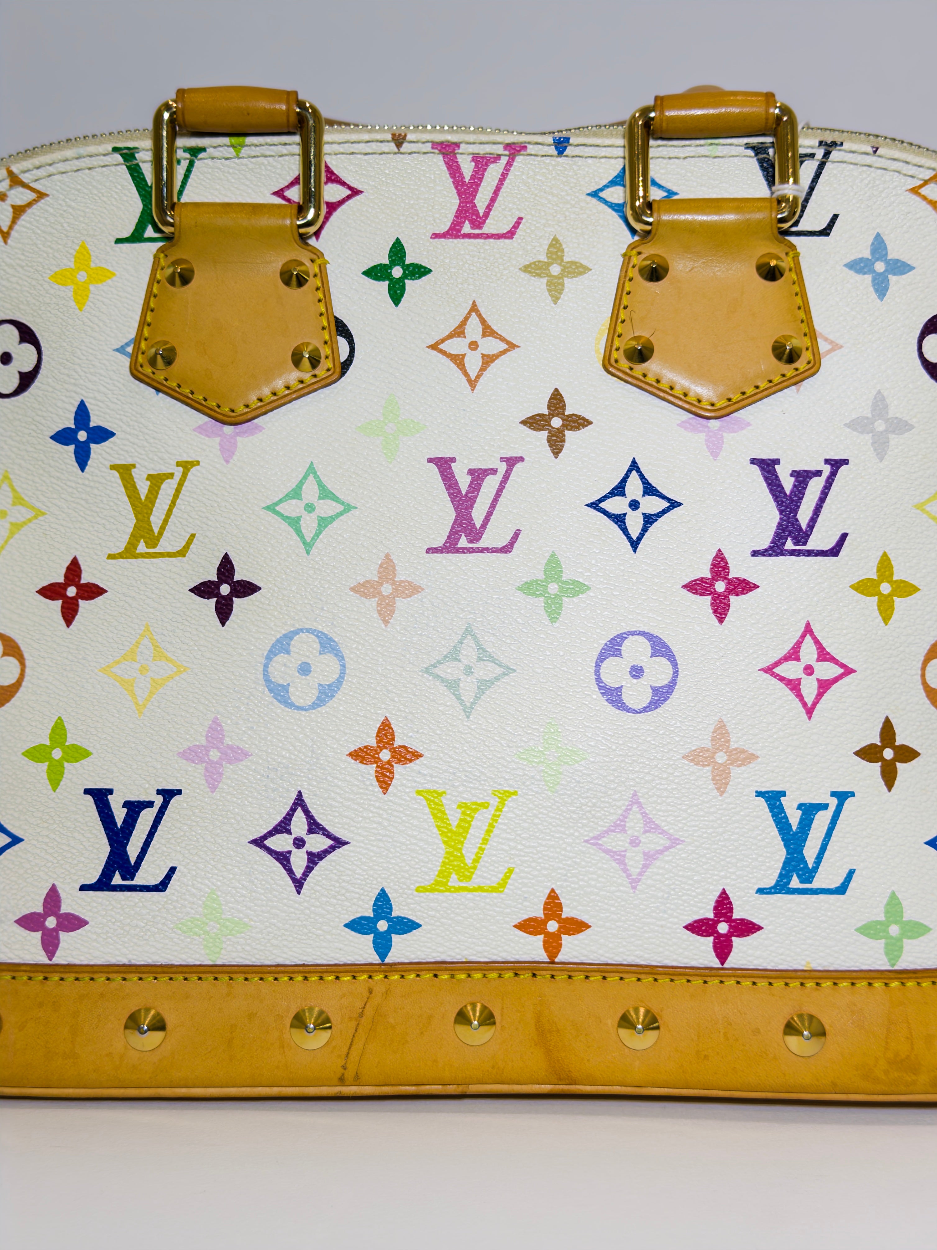 Louis Vuitton x Takashi Murakami Alma Top Handle
