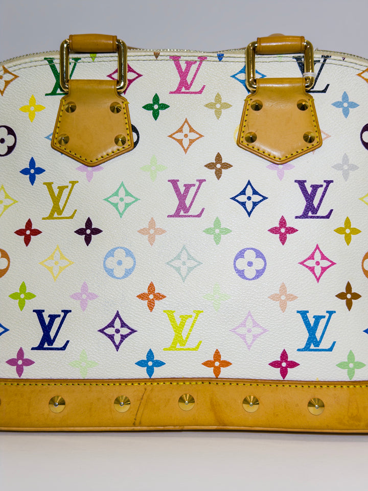 Louis Vuitton x Takashi Murakami Alma Top Handle