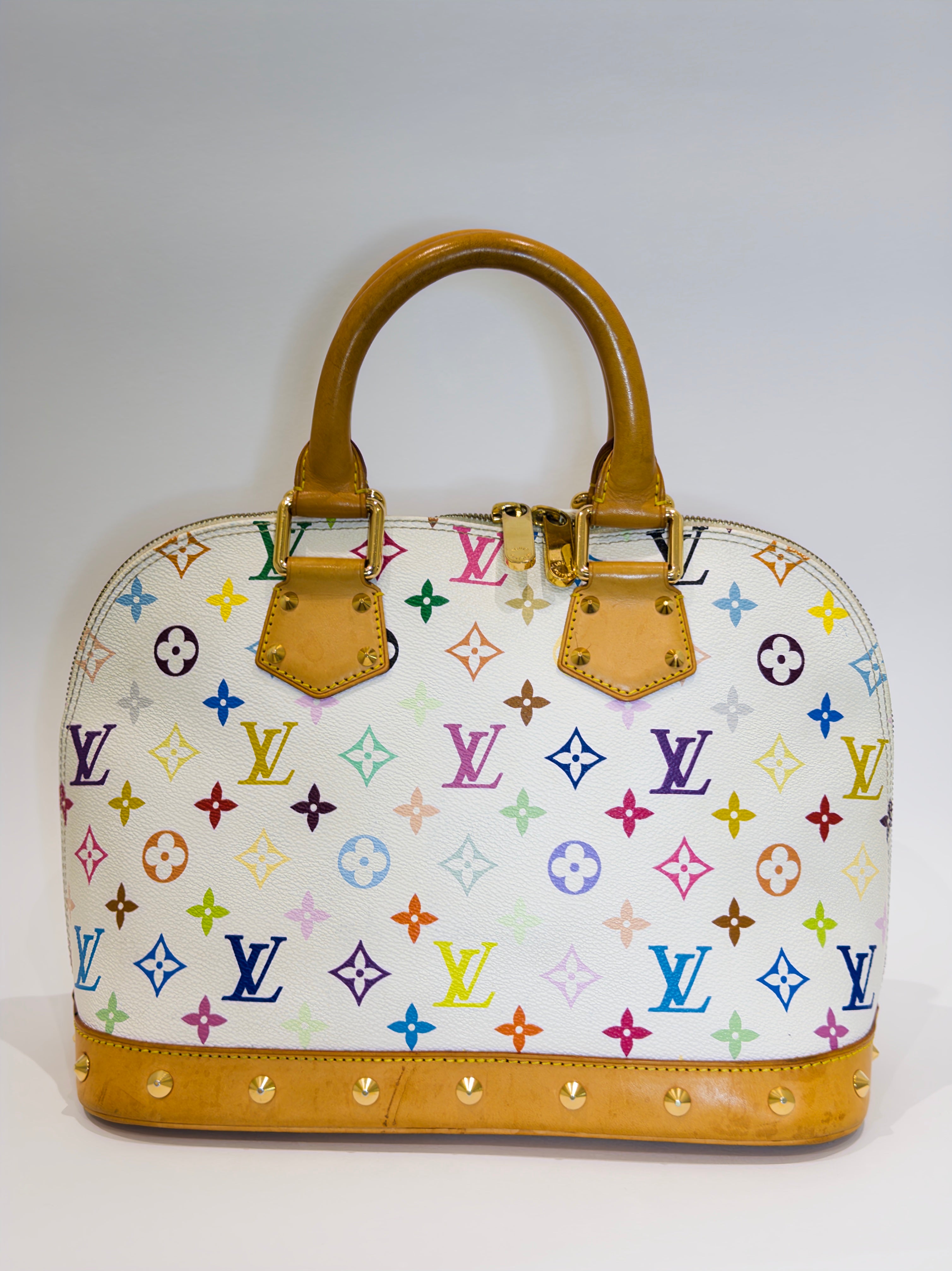Louis Vuitton x Takashi Murakami Alma Top Handle