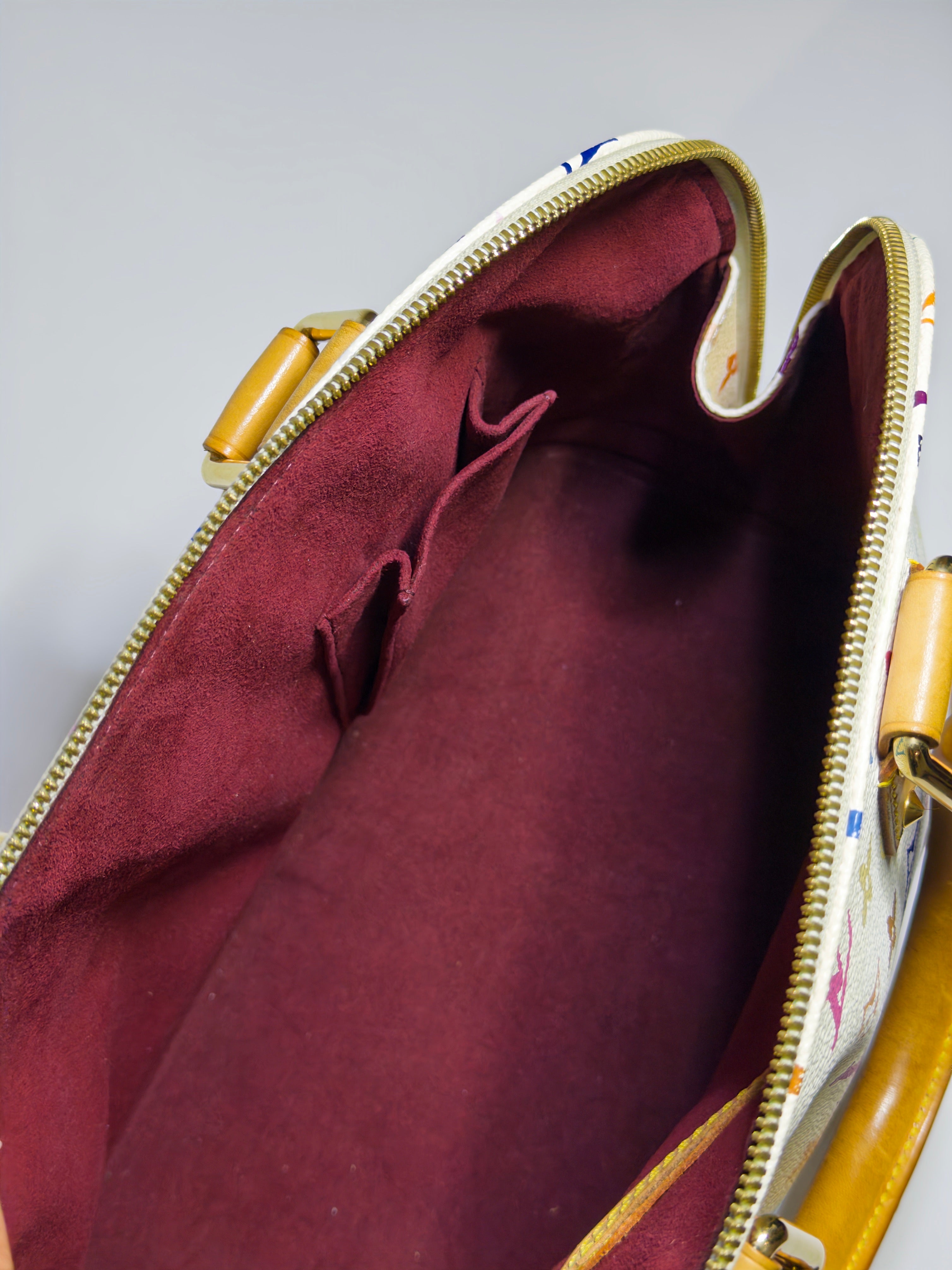 Louis Vuitton x Takashi Murakami Alma Top Handle